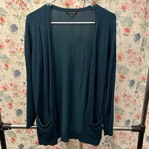 Pink Clover teal green cardigan size XL